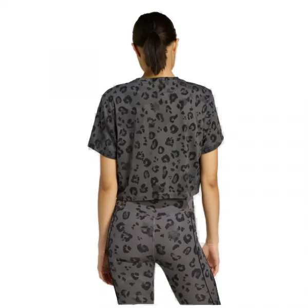 Dámske tričko s krátkym rukávom ADIDAS WE T-SHIRT AOP GREY FIVE PRINT