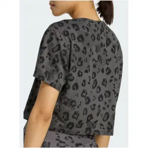 Dámske tričko s krátkym rukávom ADIDAS WE T-SHIRT AOP GREY FIVE PRINT