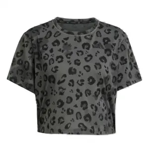 Dámske tričko s krátkym rukávom ADIDAS WE T-SHIRT AOP GREY FIVE PRINT