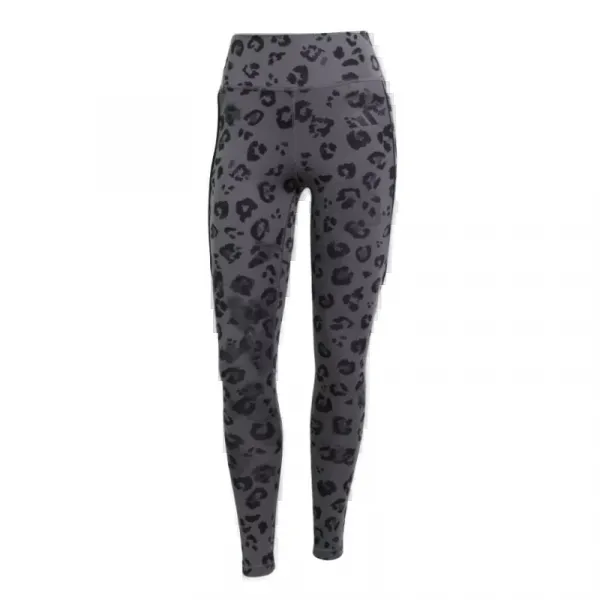 Dámske legíny ADIDAS OPT ESS 1 1 AOP GREY FIVE PRINT