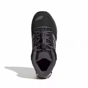Juniorské členkové zimné topánky ADIDAS Terrex AX4R CW+ Jr core black matte silver grey six