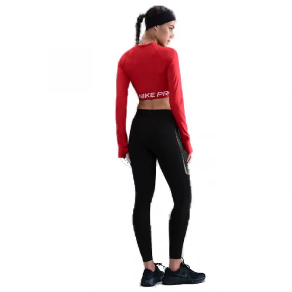 Pánske kompresné legíny NIKE W NP 365 MR TIGHT GG GRX BLACK WHITE