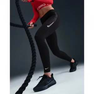 Pánske kompresné legíny NIKE W NP 365 MR TIGHT GG GRX BLACK WHITE