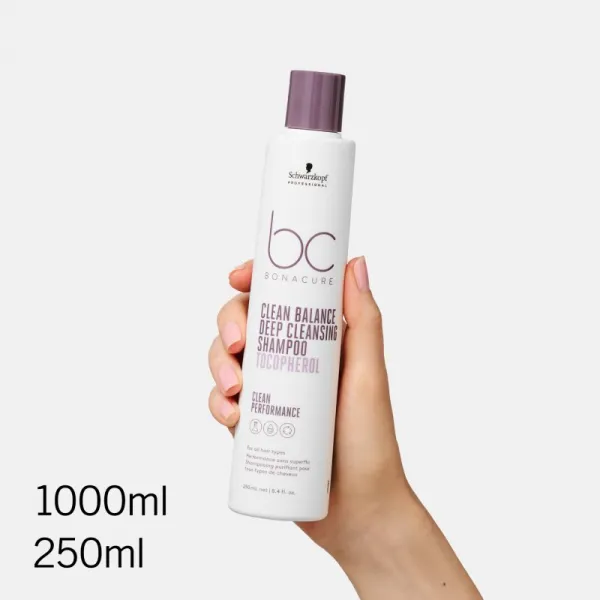Schwarzkopf Professional BC Bonacure Clean Balance hĺbkovo čistiaci šampón 1000 ml