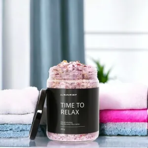 Almara Soap Bath Salt relaxačná soľ do kúpeľa s vôňou Time To Relax 450 g