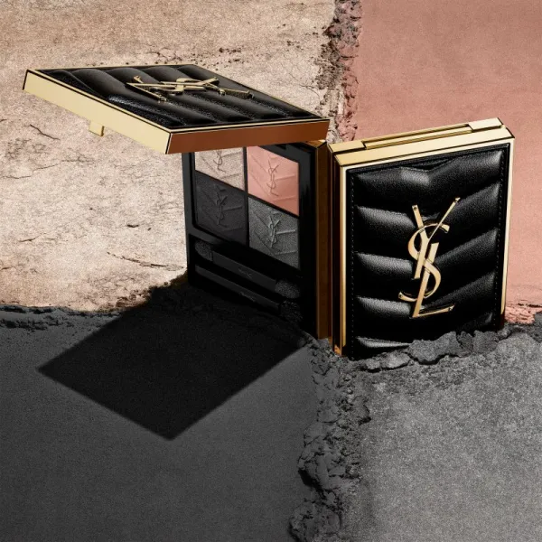 Yves Saint Laurent Couture Mini Clutch paletka očných tieňov pre ženy 700 Over Noir 4 g