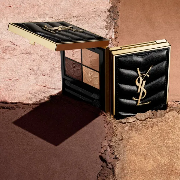 Yves Saint Laurent Couture Mini Clutch paletka očných tieňov pre ženy 710 Over Brun 4 g