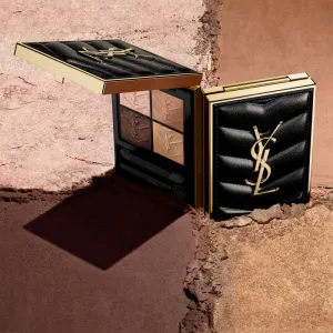 Yves Saint Laurent Couture Mini Clutch paletka očných tieňov pre ženy 710 Over Brun 4 g