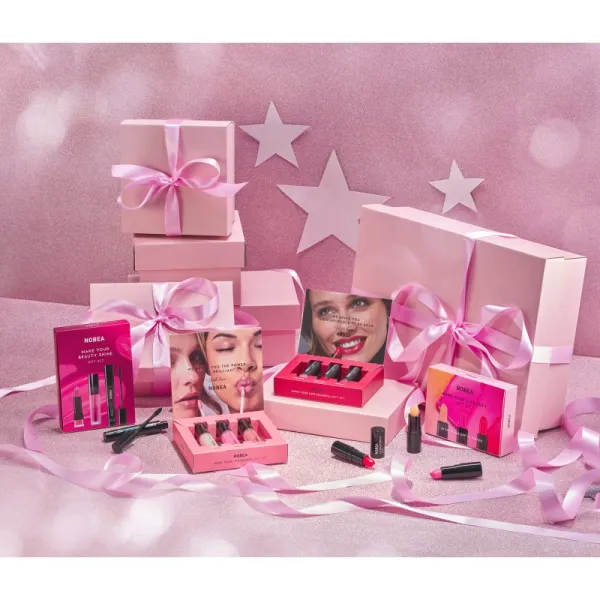 NOBEA Beauty Pleasure NOBEA Make Your Lips Glossy Gift Set sada leskov na pery darčeková edícia