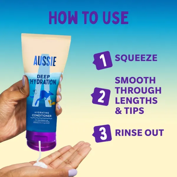 Aussie Deep Hydration Hydrating Conditioner hĺbkovo hydratačný kondicionér 200 ml