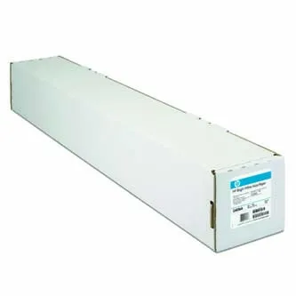 HP Inc. HP Bright White Inkjet Paper, 119 microns (4.7 mil) • 90 g/m2 (24 lbs) • 420 mm x 45.7 m , Q1446A
