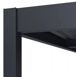 Bioklimatická pergola INTRO DUO 4x4 m k stene Rojaplast