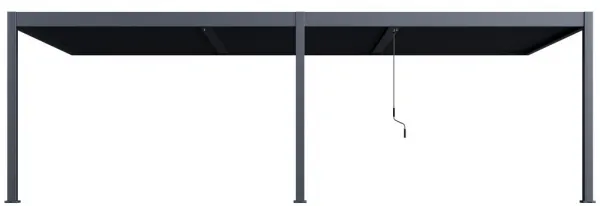 Bioklimatická pergola INTRO DUO 8x4 m k stene Rojaplast