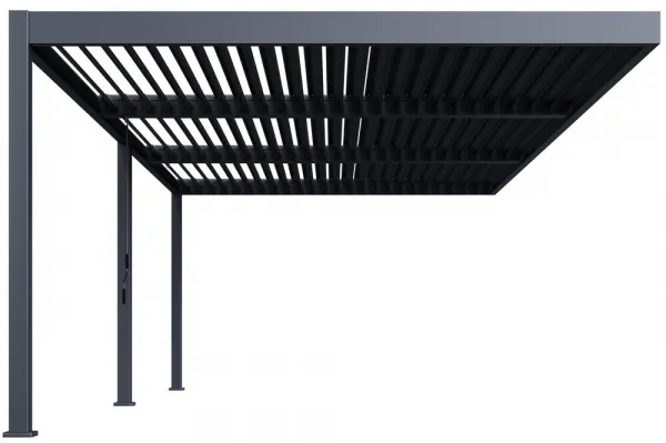 Bioklimatická pergola INTRO DUO 8x4 m k stene Rojaplast