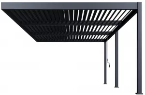 Bioklimatická pergola INTRO DUO 8x4 m k stene Rojaplast