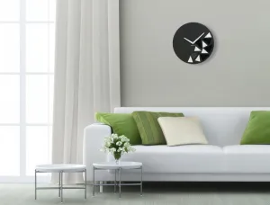 Elegantnéakrylovéhodiny30cmvčiernejfarbe46768
