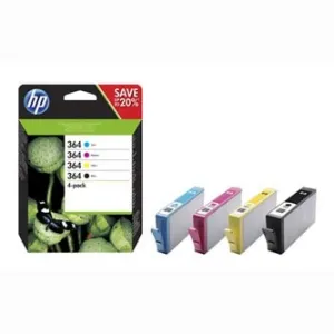 HP originálna cartridge blistr, N9J73AE#301, No.364 Combo pack, CMYK, HP Combo-pack,B8550,C5380,D5460