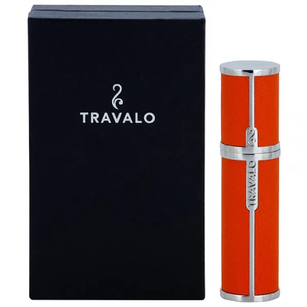 Travalo Milano plniteľný rozprašovač parfémov unisex Orange 5 ml