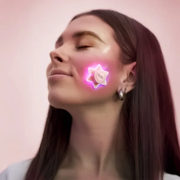 GLOV Supernova Acne Spot Treatment Patch ošetrujúca LED maska 1 ks