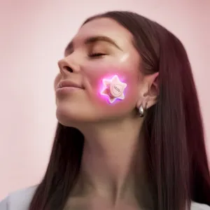 GLOV Supernova Acne Spot Treatment Patch ošetrujúca LED maska 1 ks