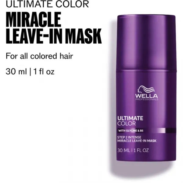 Wella Professionals Ultimate Color Leave-in Mask rozjasňujúca bezoplachová maska na vlasy 30 ml