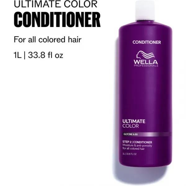 Wella Professionals Ultimate Color Conditioner hydratačný kondicionér pre farbené a melírované vlasy 1000 ml