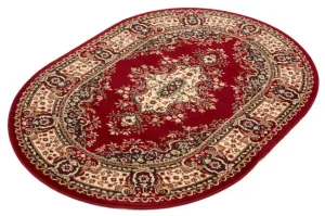Koberec Agnella Standard Fatima bordový ovál