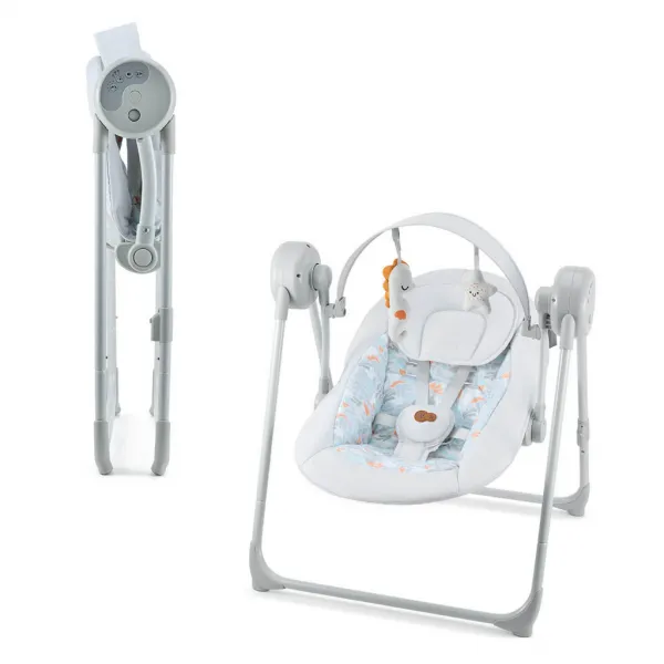 Hojdačka Kinderkraft Swingee Grey
