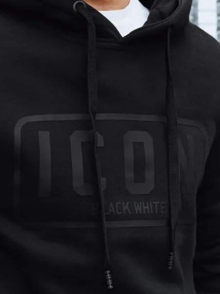 Ikonická pánska mikina čierna
