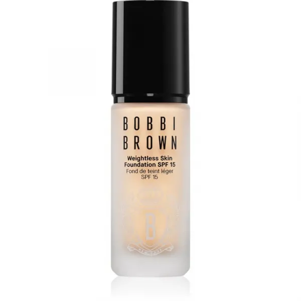 Bobbi Brown Weightless Skin Foundation SPF 15 Mini dlhotrvajúci zmatňujúci make-up s hydratačným účinkom odtieň Warm Sand 13 ml