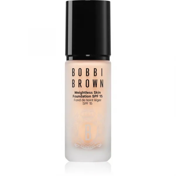 Bobbi Brown Weightless Skin Foundation SPF 15 Mini dlhotrvajúci zmatňujúci make-up s hydratačným účinkom odtieň Warm Porcelain 13 ml