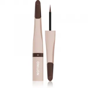 Notino Serum-Infused Lifeproof Eyebrow Liner tekuté linky na obočie so sérom 04 Dark Brown 2.8 ml