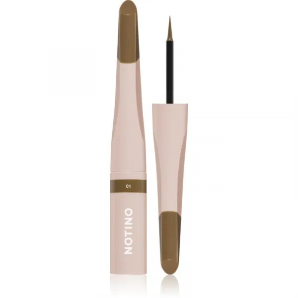 Notino Serum-Infused Lifeproof Eyebrow Liner tekuté linky na obočie so sérom 01 Blonde 2.8 ml