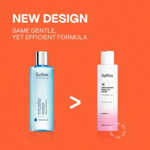 Saffee SensiDerm Moisturising Micellar Water micelárna voda pre suchú až citlivú pleť 200 ml