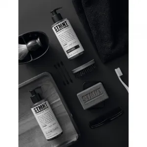 STMNT Care Hair & Body Cleansing Bar čistiace tuhé mydlo na vlasy, bradu a telo 125 g