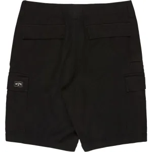 Billabong COMBAT CARGO Pánske kraťasy, čierna, veľkosť