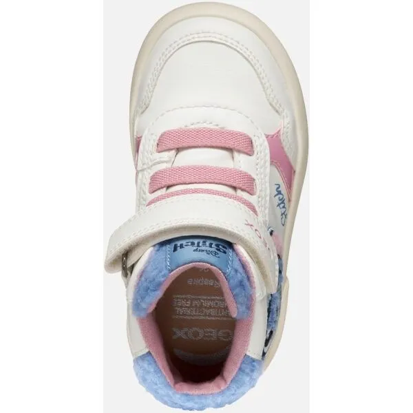 Girls First Steps Geox Gisli White - Girls