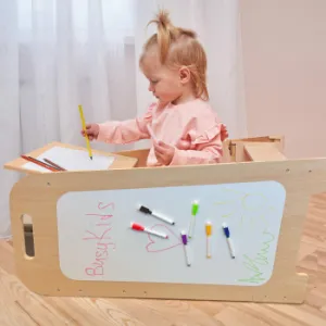 Rastúca učiaca veža 5v1 Play XL 89 cm – mätová