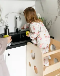 Montessori učiaca veža 3v1 XL 89 cm