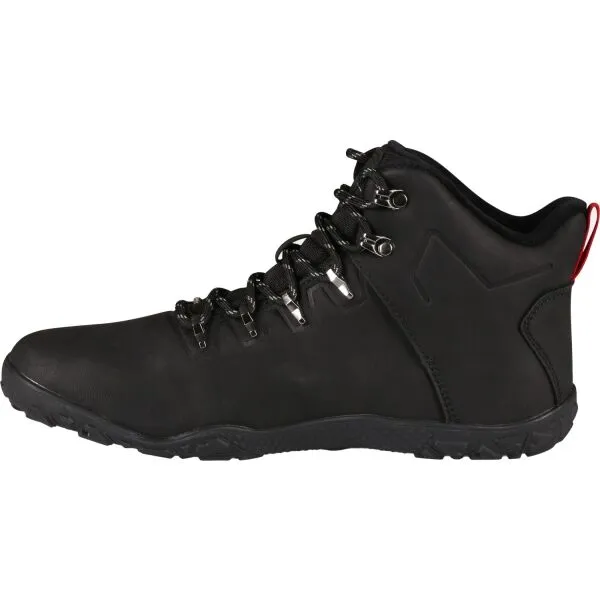 KILPI BARE HIGH WP U Unisex vysoká outdoorová barefoot obuv, čierna, veľkosť
