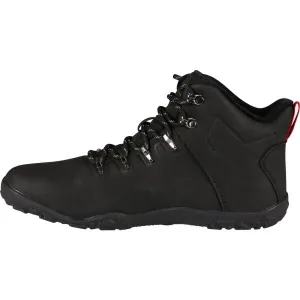 KILPI BARE HIGH WP U Unisex vysoká outdoorová barefoot obuv, čierna, veľkosť