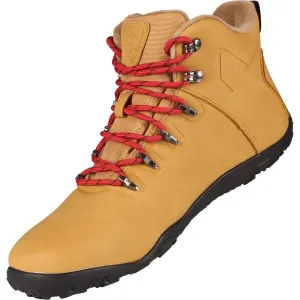 KILPI BARE HIGH WP U Unisex vysoká outdoorová barefoot obuv, béžová, veľkosť