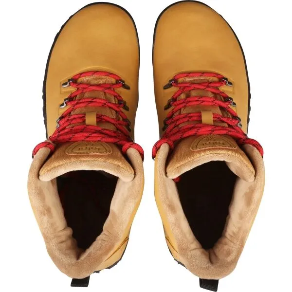 KILPI BARE HIGH WP U Unisex vysoká outdoorová barefoot obuv, béžová, veľkosť