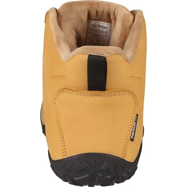 KILPI BARE HIGH WP U Unisex vysoká outdoorová barefoot obuv, béžová, veľkosť