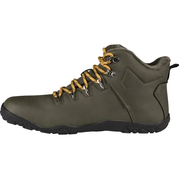 KILPI BARE HIGH WP U Unisex vysoká outdoorová barefoot obuv, khaki, veľkosť