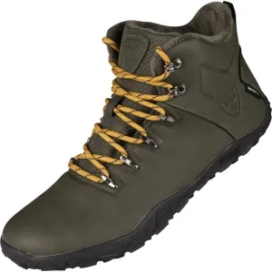 KILPI BARE HIGH WP U Unisex vysoká outdoorová barefoot obuv, khaki, veľkosť