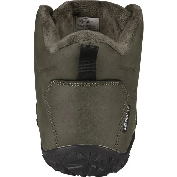 KILPI BARE HIGH WP U Unisex vysoká outdoorová barefoot obuv, khaki, veľkosť