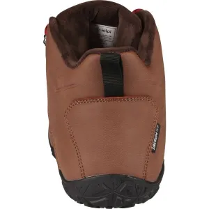 KILPI BARE HIGH WP U Unisex vysoká outdoorová barefoot obuv, hnedá, veľkosť