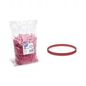 Gumičky červené silné (5 mm, O 10 cm) 50g 1bal