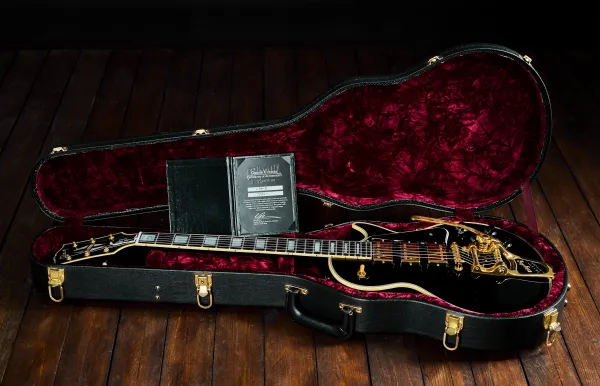 Gibson Custom 2008 Les Paul Custom 1957 Reissue 3-Pickup Bigsby VOS Eb